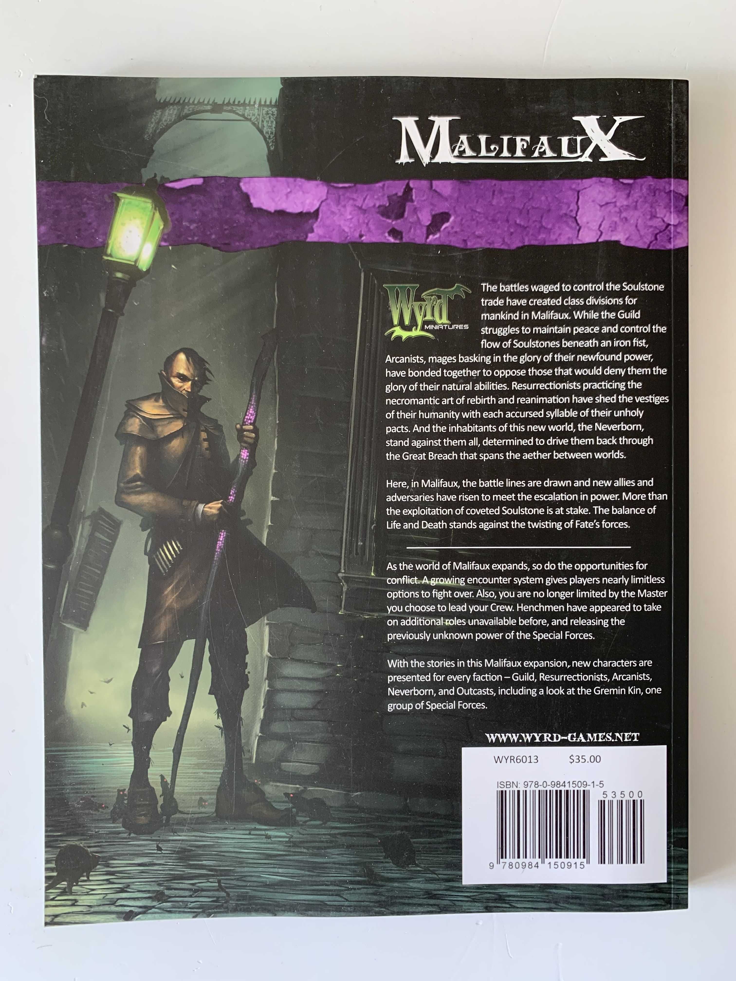 Malifaux (Wyrd Miniatures) - dwa podręczniki