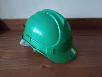 Kask budowlany zielony 53-59 cm