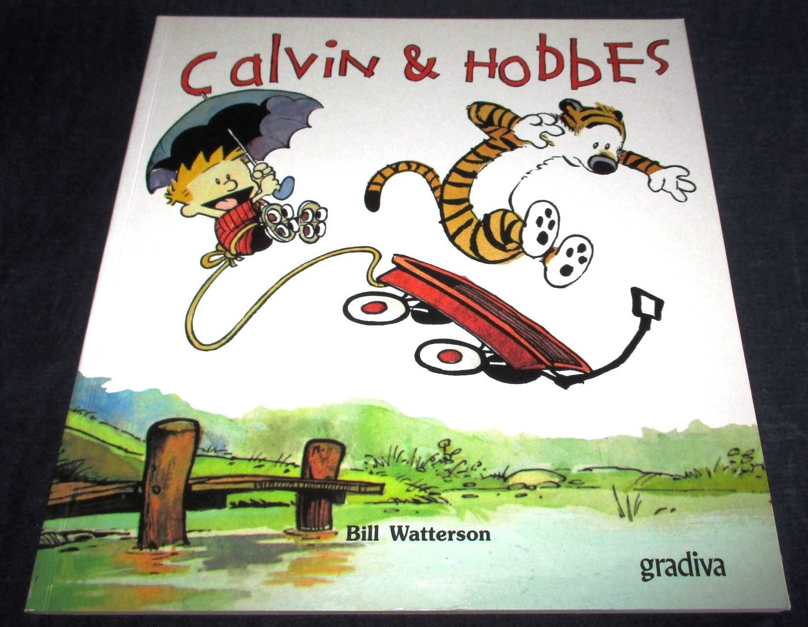Livro Calvin & Hobbes Bill Watterson Gradiva