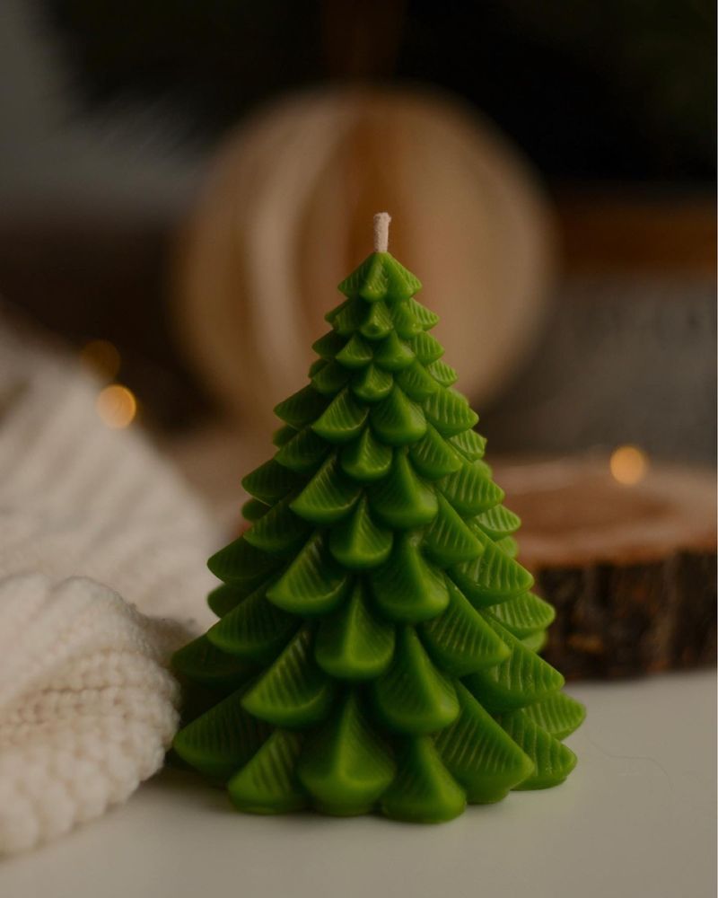 Свічка ялинка, свеча елка, рождественская елка
