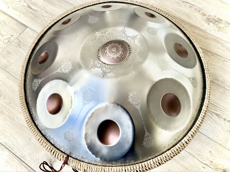 Ханг 9 нот (55 см) • Kurd D мінор • Full set / Хендпан, hang, handpan