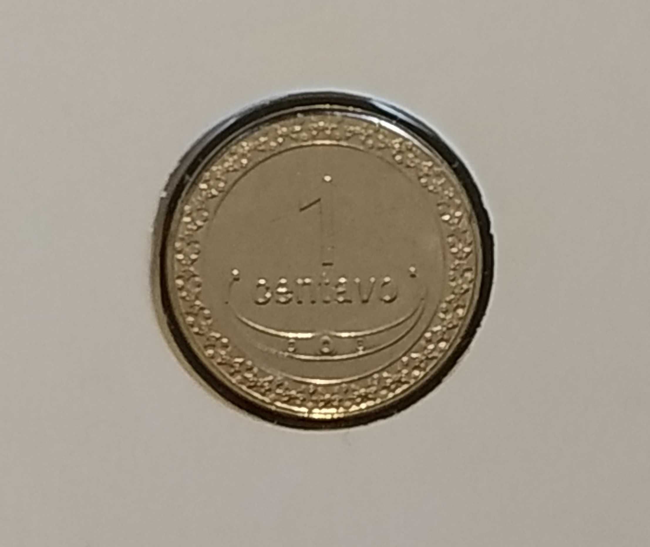 Timor Leste - moeda de 1 centavo de 2004 - Coincard