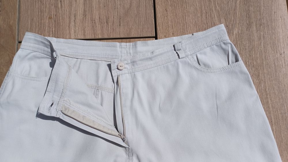 Damskie spodnie 7/8 rozm. 44