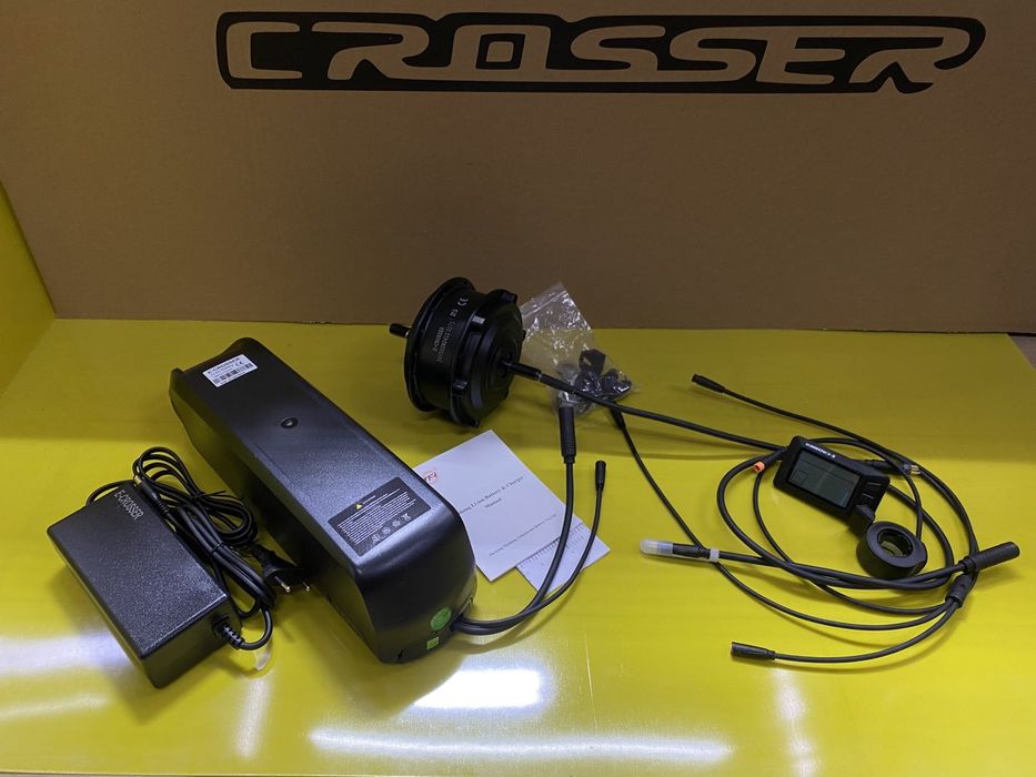 Электровелонабор E-Crosser 500Вт, 36V, 13Аh передній редукторний вело