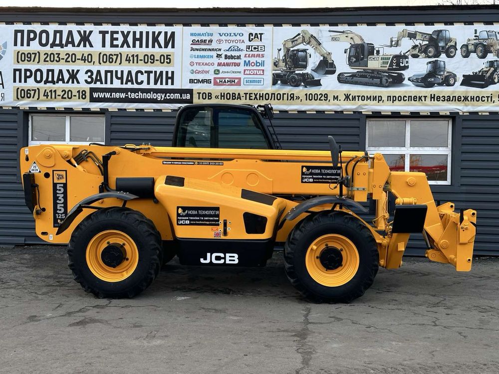 Телескопічний навантажувач jcb 535-125