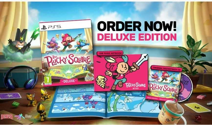 The Plucky Squire Devolver Deluxe PS5