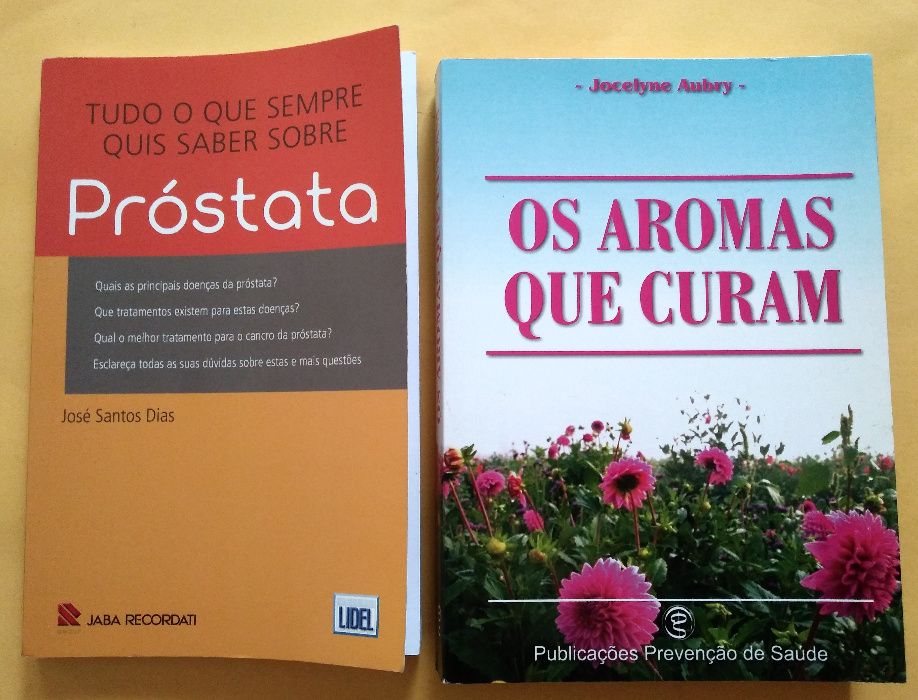 Livros sobre Acupuntura, envelhecimento, próstata, ansiedade, remédios