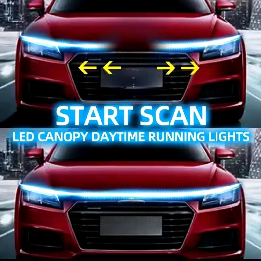 Światło led Start Scan pod maskę auta z Efektem WOW