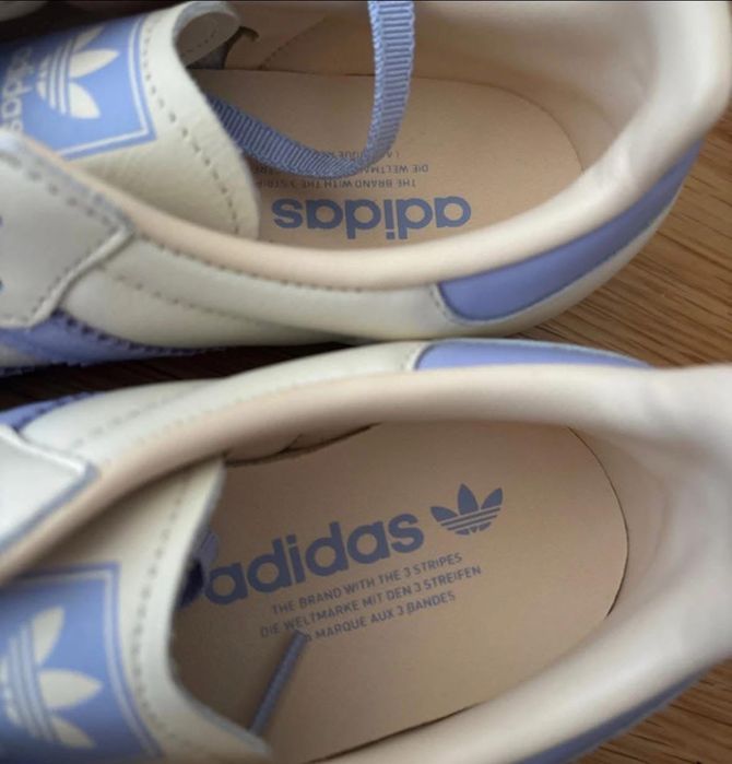 Adidas Samba Cream White / Violet Tone / Sand Strata