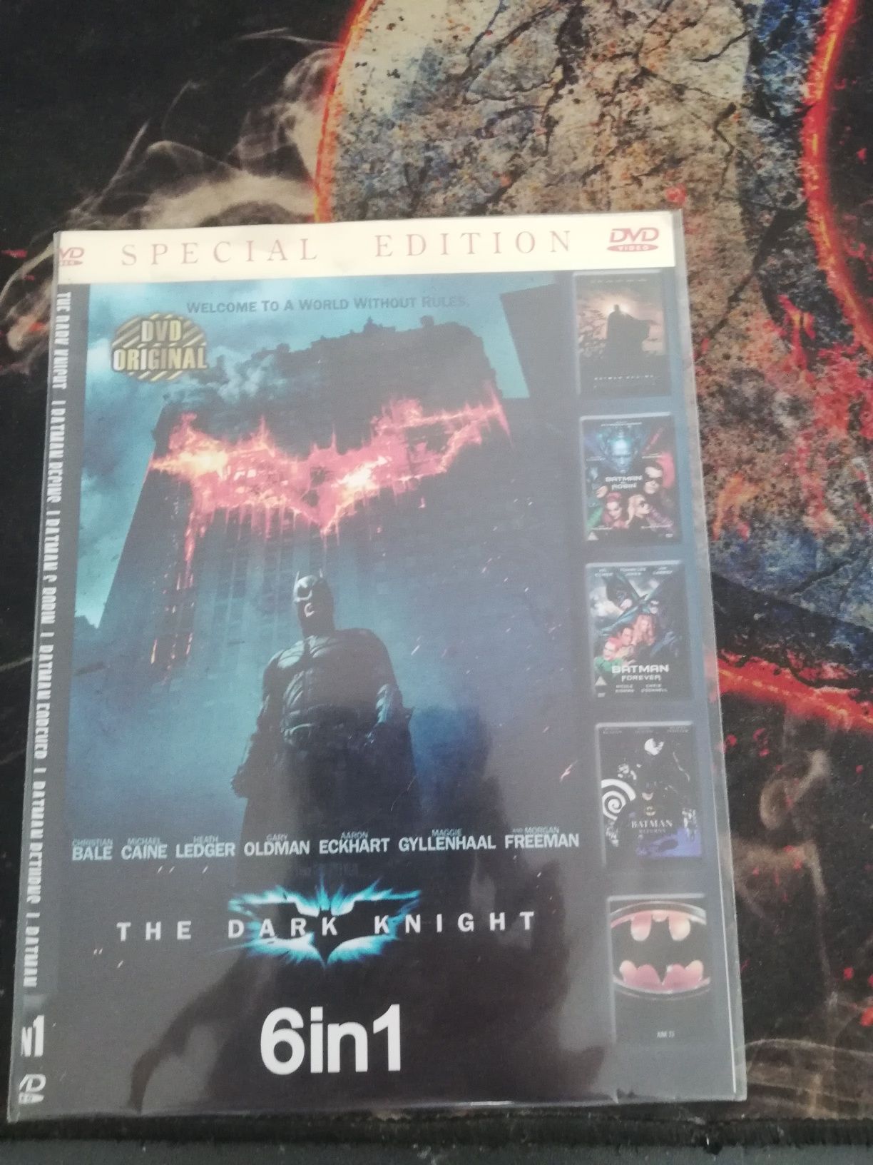 Batman płyta z 6 filmów w jednym