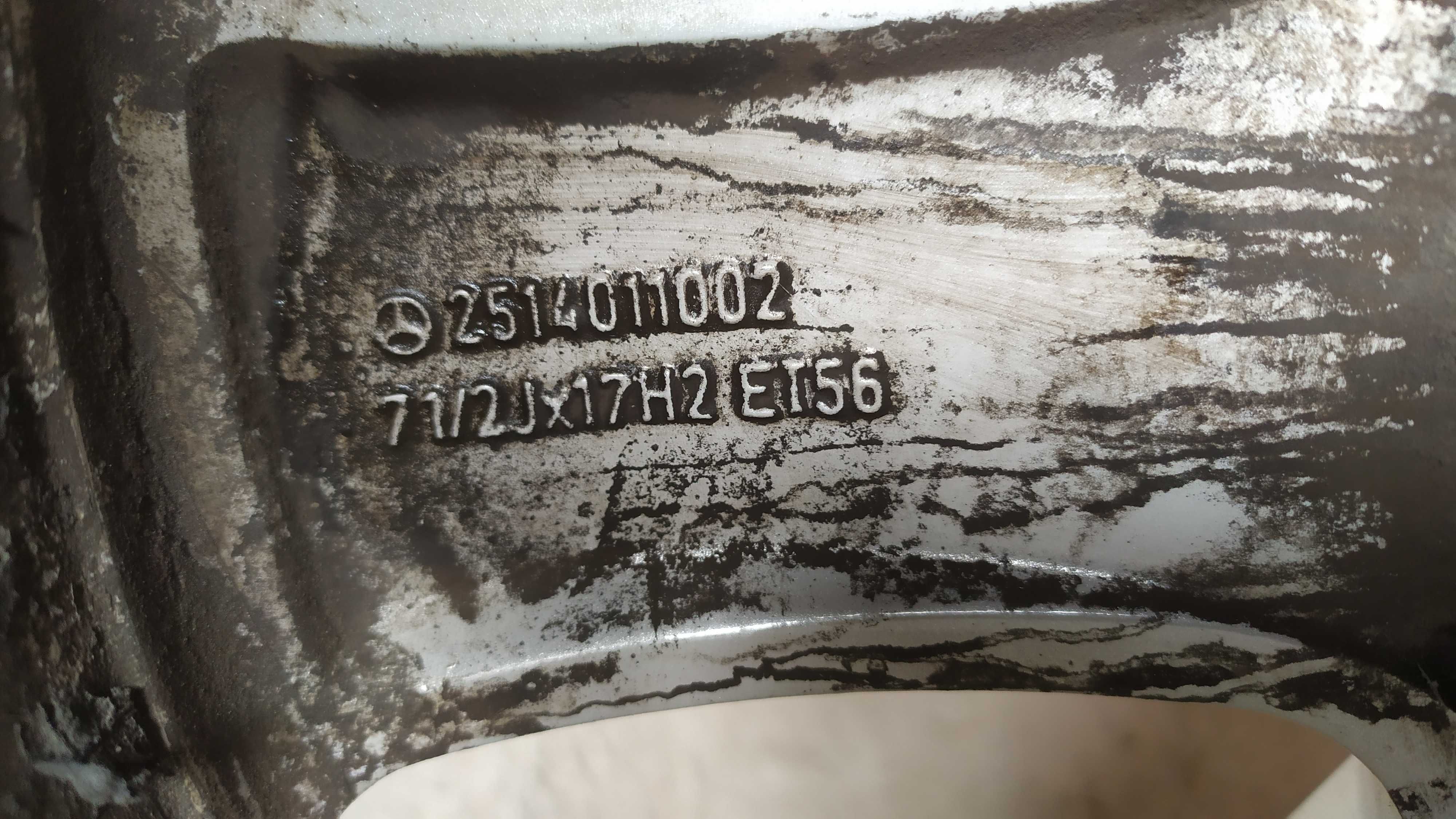 Felgi Mercedes ML W164 R W251  7,5x17