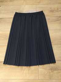 Piękna elegancka klasyczna czarna spódnica plisowana rozmiar L
