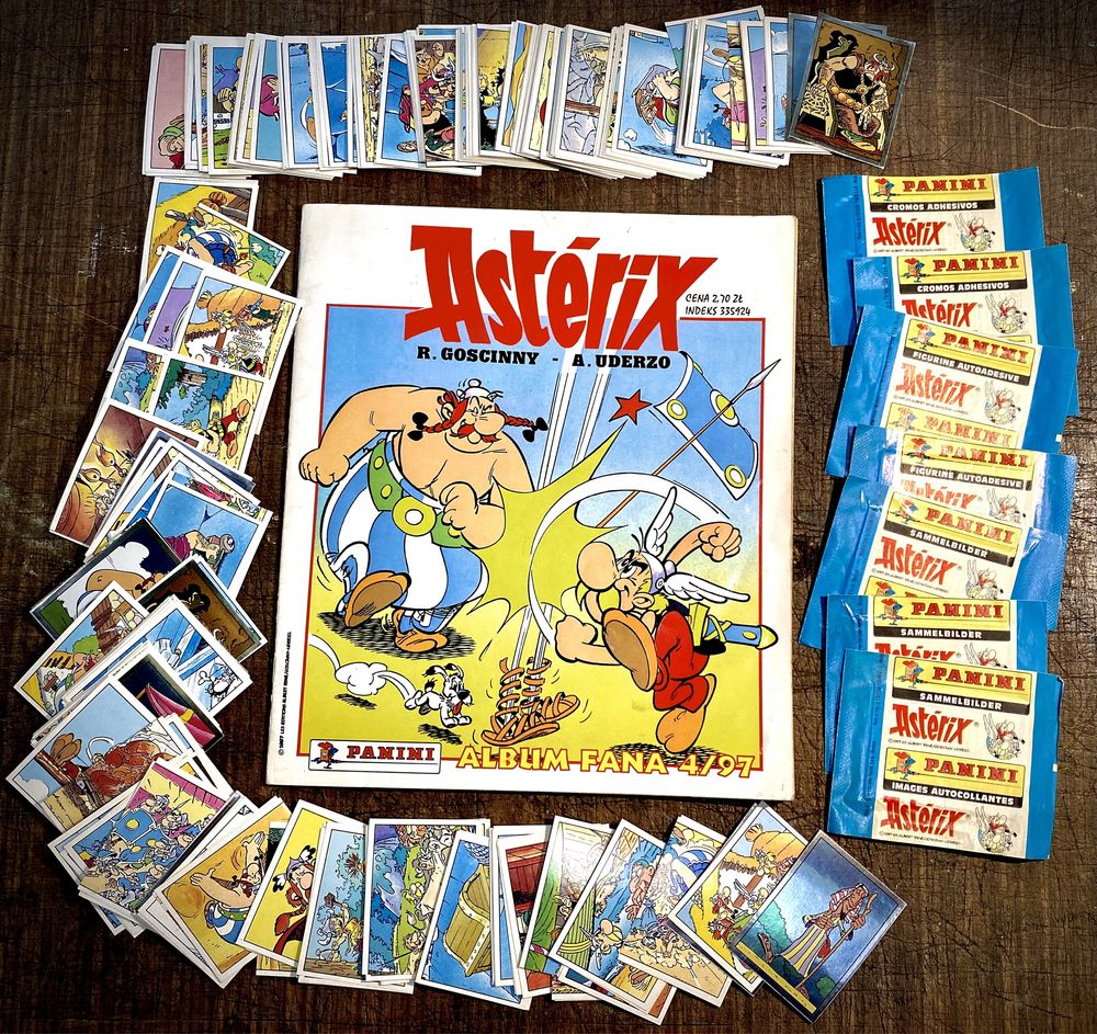 Naklejki do Asterix - Album Fana Panini 4/1997