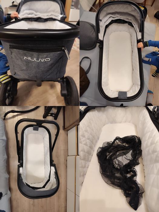 Wózek Muuvo Quick 2 + Cybex Aton 5