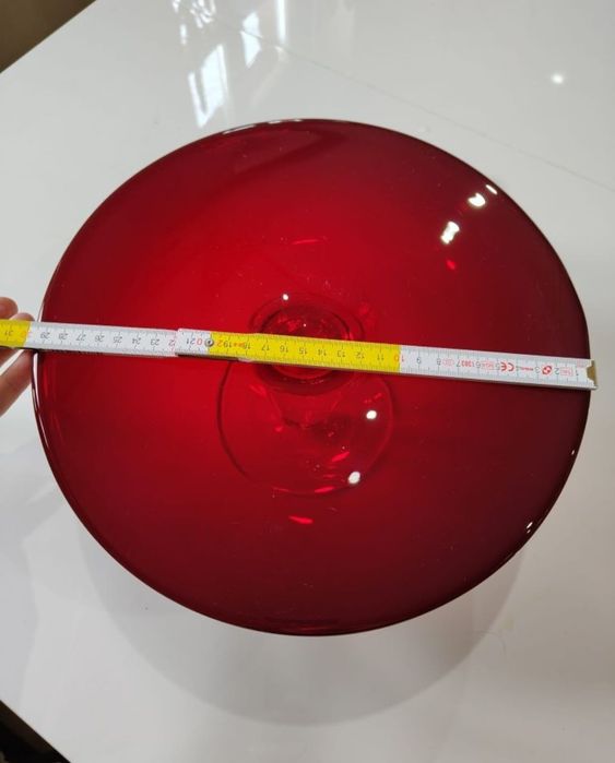 Patera na tort szklana