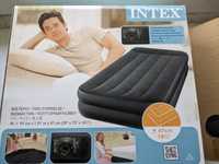 Надувне ліжко\ матрас Intex великий 99*1,91*47см з електронасосом