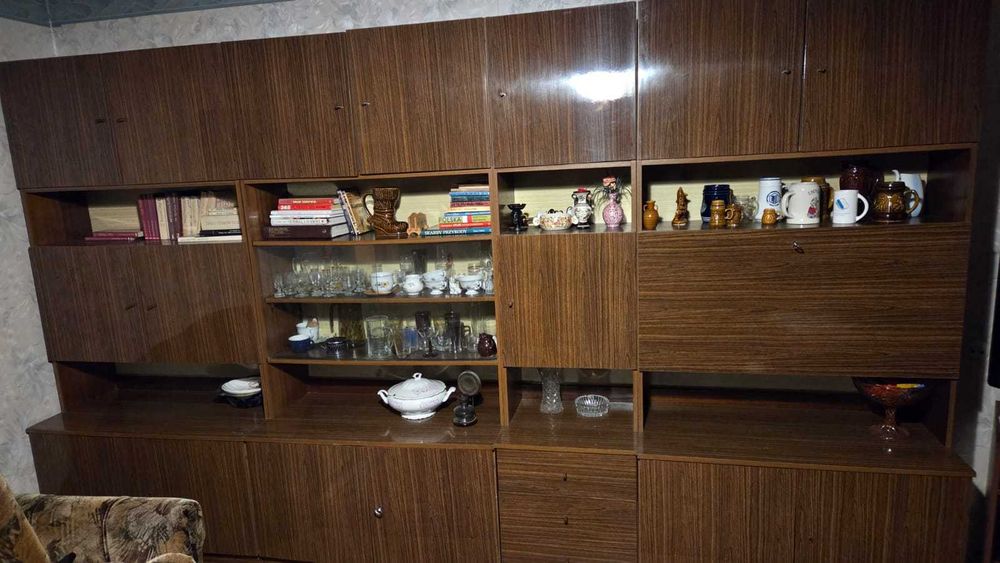 Segment meblościanka szer. 3,5 m, wys. 2,1 m - stan dobry