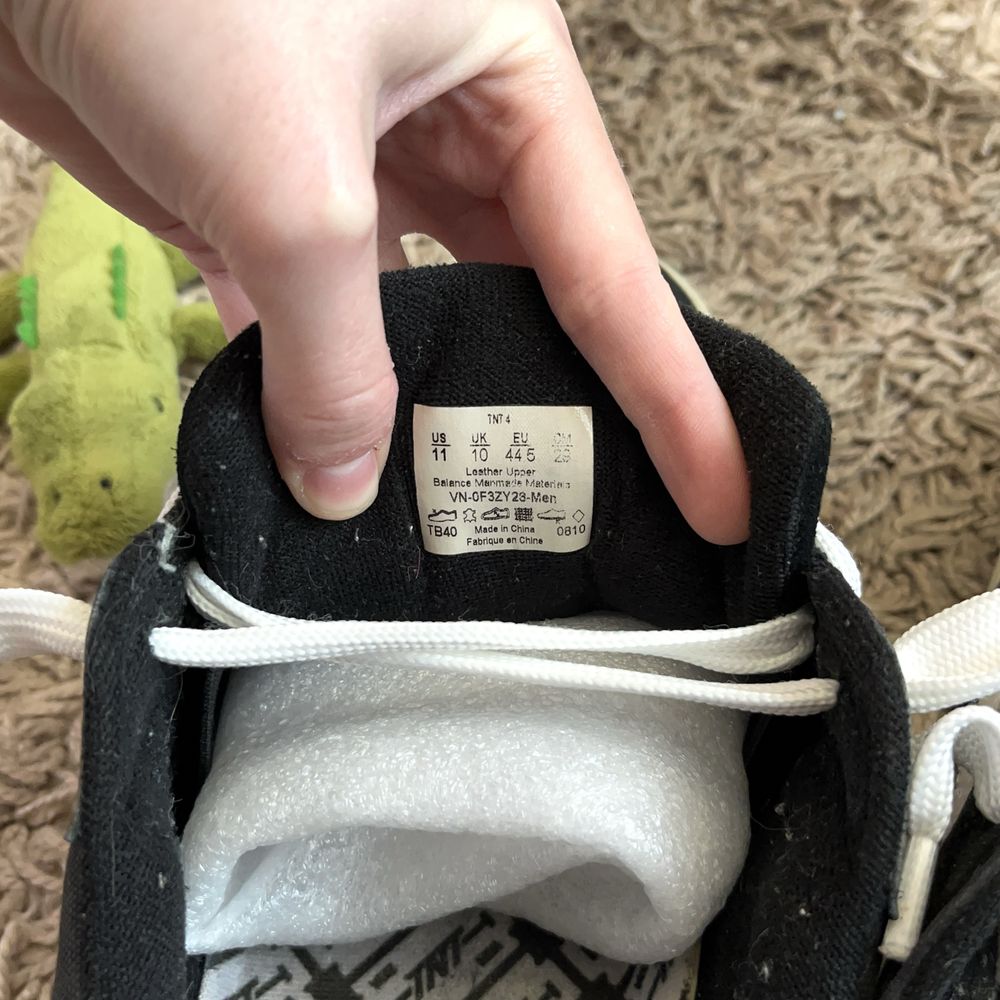 ЗНИЖКА! Кросівки Vans Vintage TNT Black Shoes Sk8