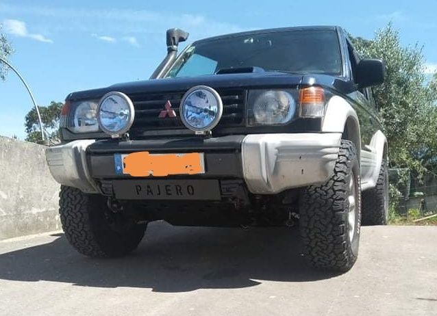 Resguardo motor em aço para Mitsubishi Pajero V20