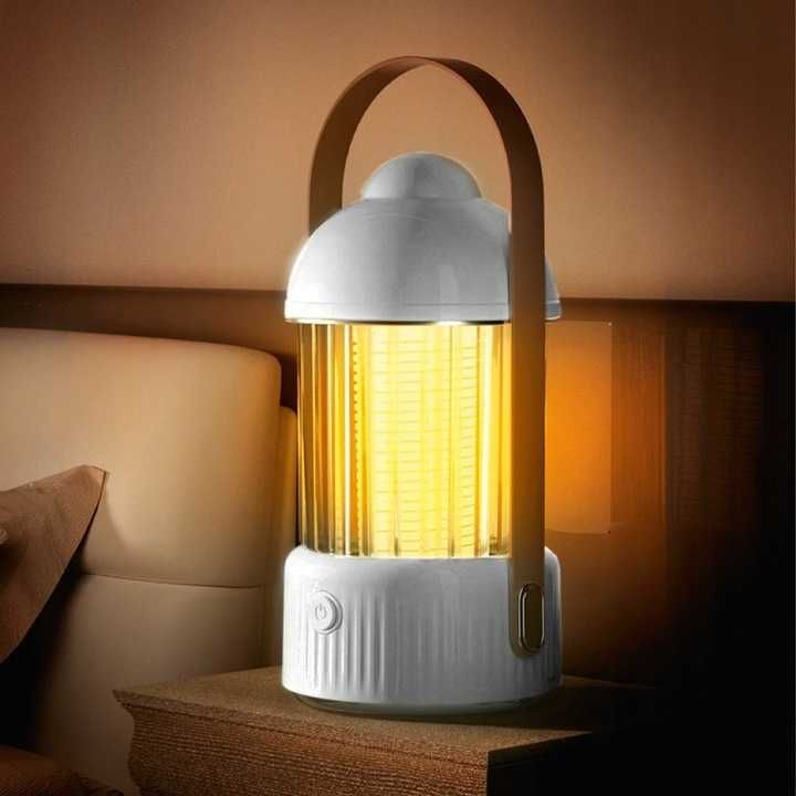 LAMPA NA KOMARY owady muchy wielofunkcyjna kemping akumulator