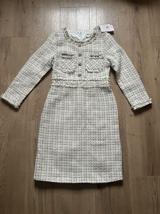 Жіноча твідова сукня