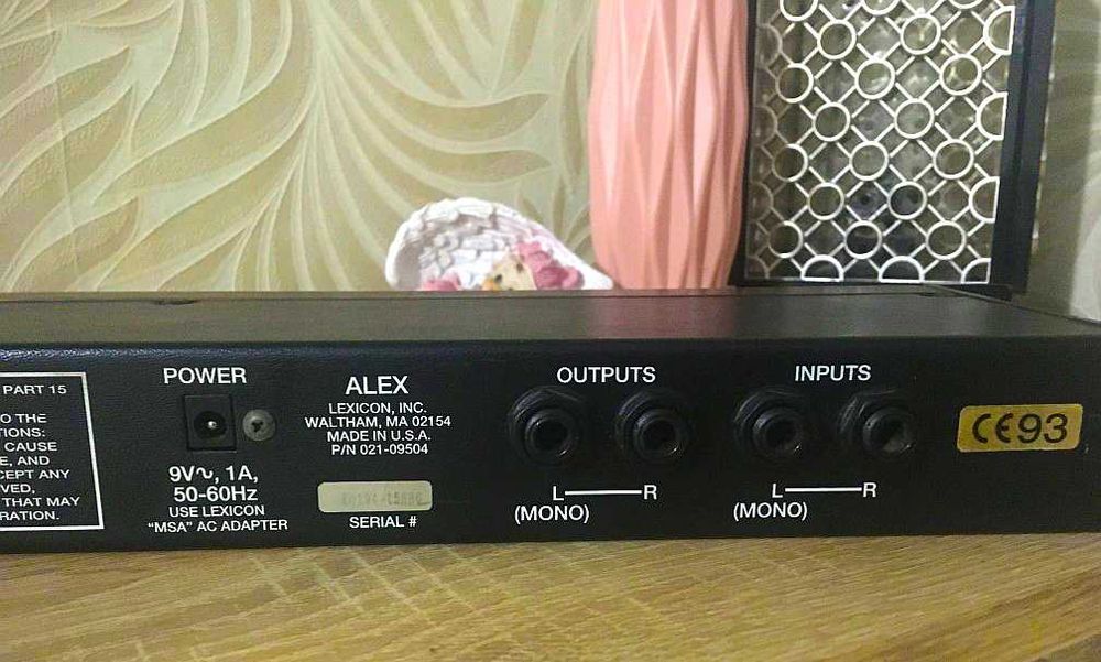 Lexicon ALEX (lexichip LXP1 LXP5) винтажный ревербератор ревер reverb