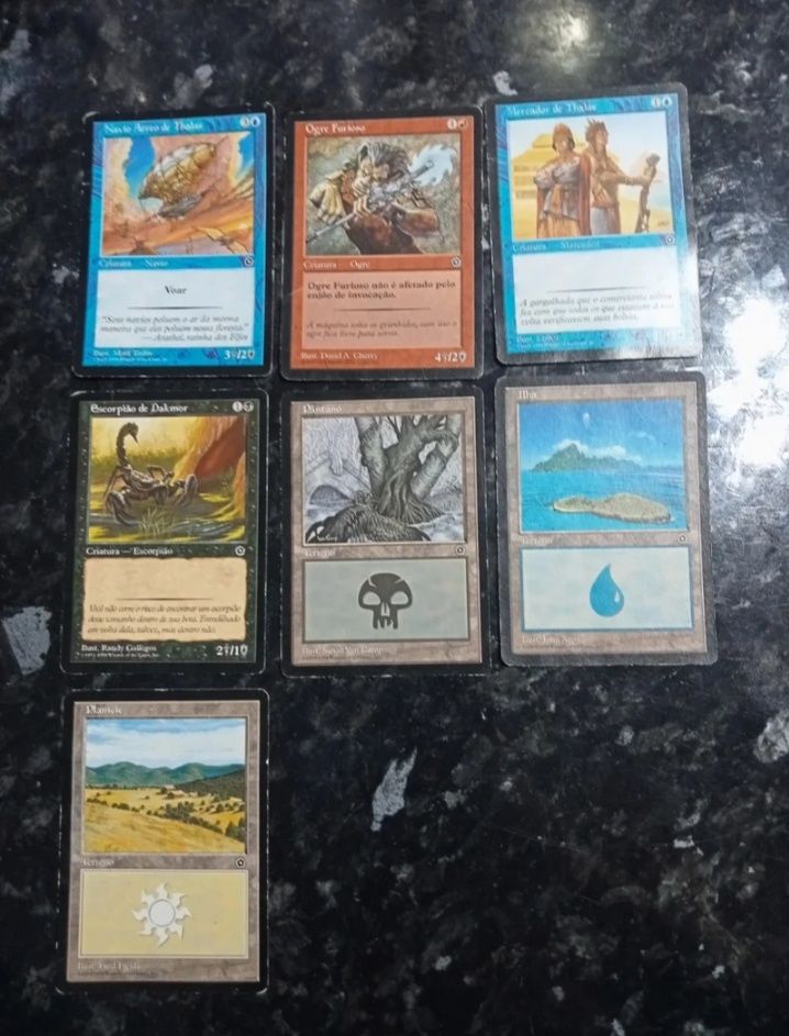 Cartas Colecção Magic