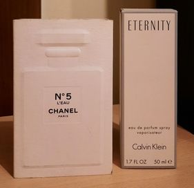 Perfumy damskie  CHANEL i Calvin Klein ETERNITY