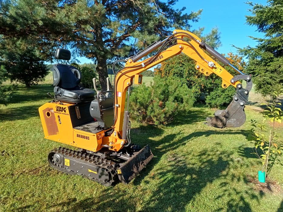 Minikoparka Berger Kraus Bk800bs