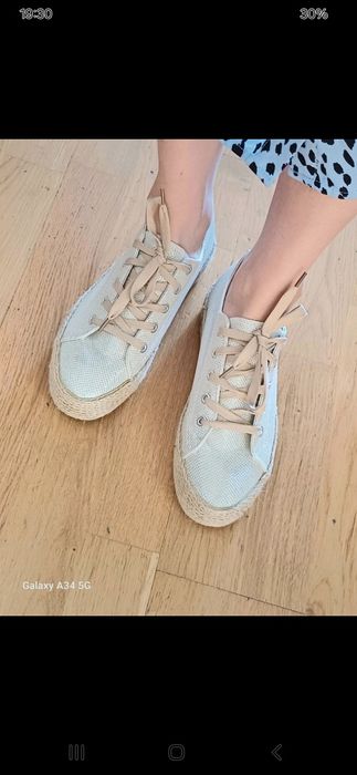 Trampki espadryle 39