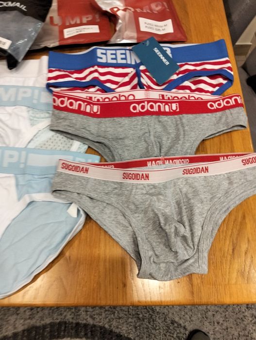 Slipy męskie 9 par pump okazja