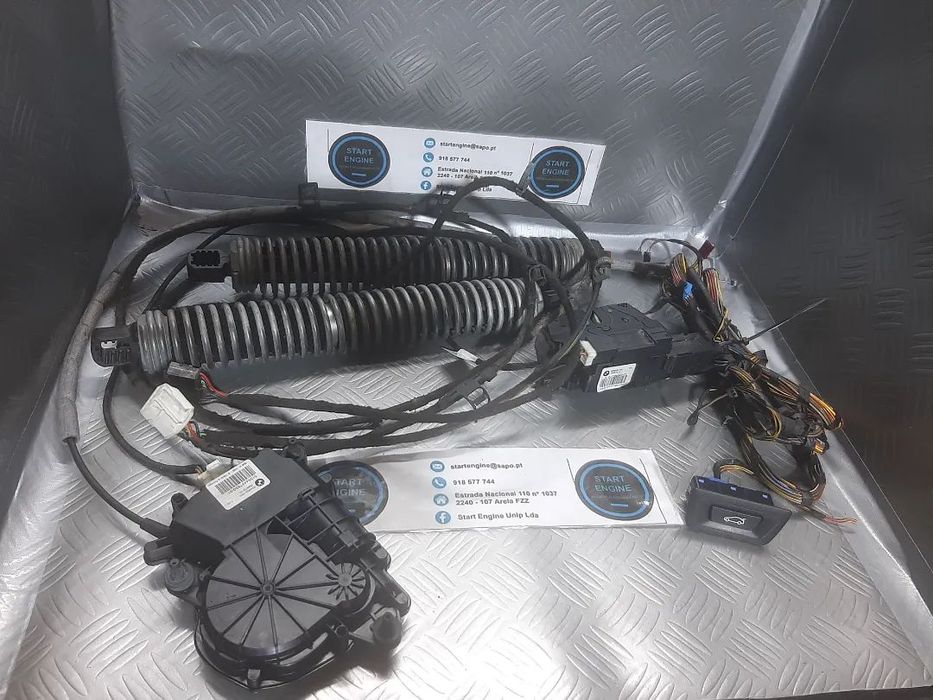 Conjunto kit Original Tampa da Mala Eléctrica Bmw Serie 5 F10 amortecedores eletricos