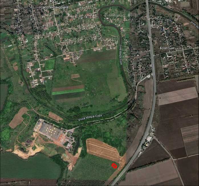 Продам земельну ділянку 0.12 га 12 соток Новоолександрівка