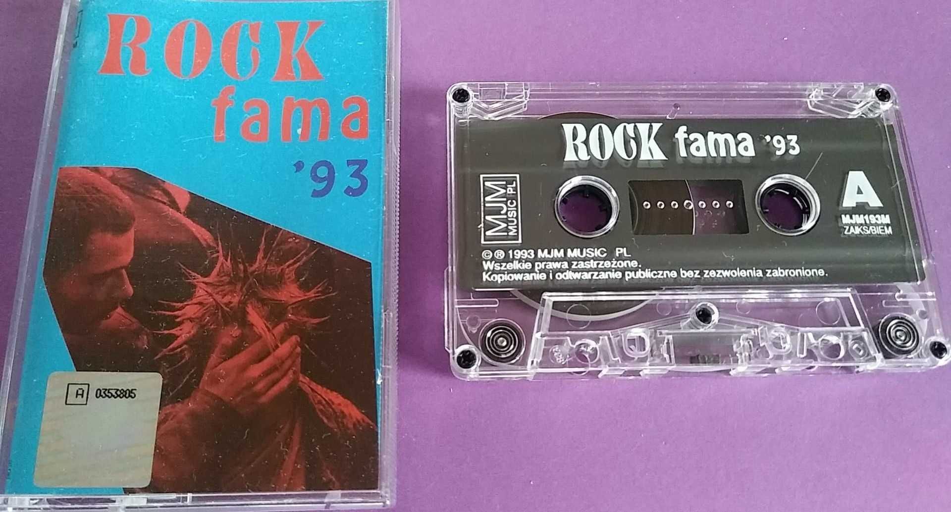 Rock Fama '93 , super stan , 1993 Poland KASETA MAGNETOFONOWA
