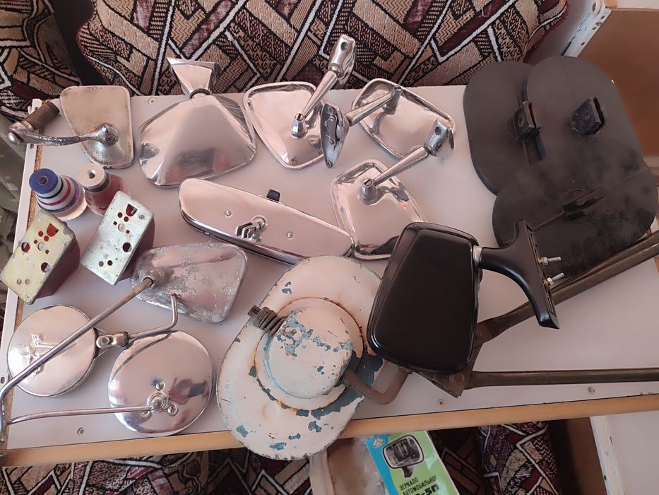 Зеркало Авто - Мото  Хром СССР