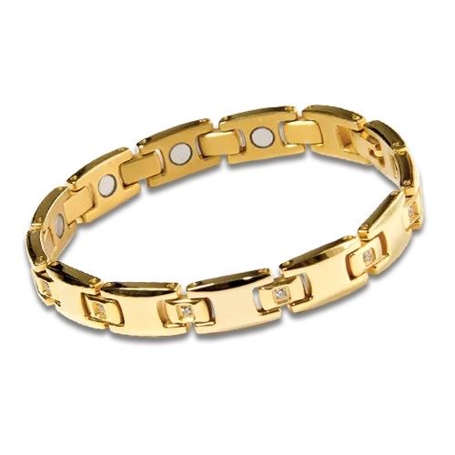Титанові магнитні браслети golden
