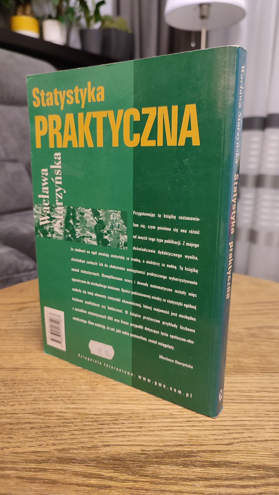 Książka "Statystyka praktyczna" - Wacława Starzyńska