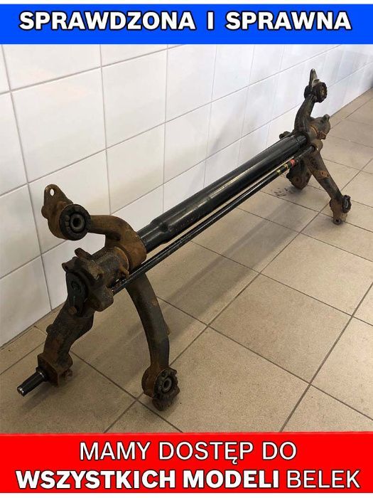 Tylna belka PEUGEOT 206 – wszystkie modele
