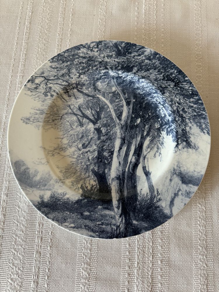 Вінтаж: тарілки з колекціі Blue Meadow Mood від Villeroy & Boch