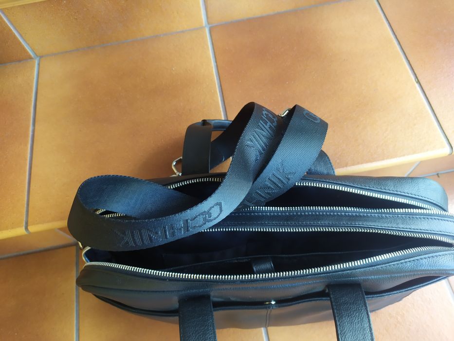 Skórzana torba męska na laptopa Ochnik