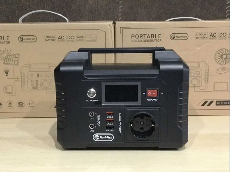 Портативна зарядна станція Flashfish E200 200 Вт Э ОПТ! Електростанція