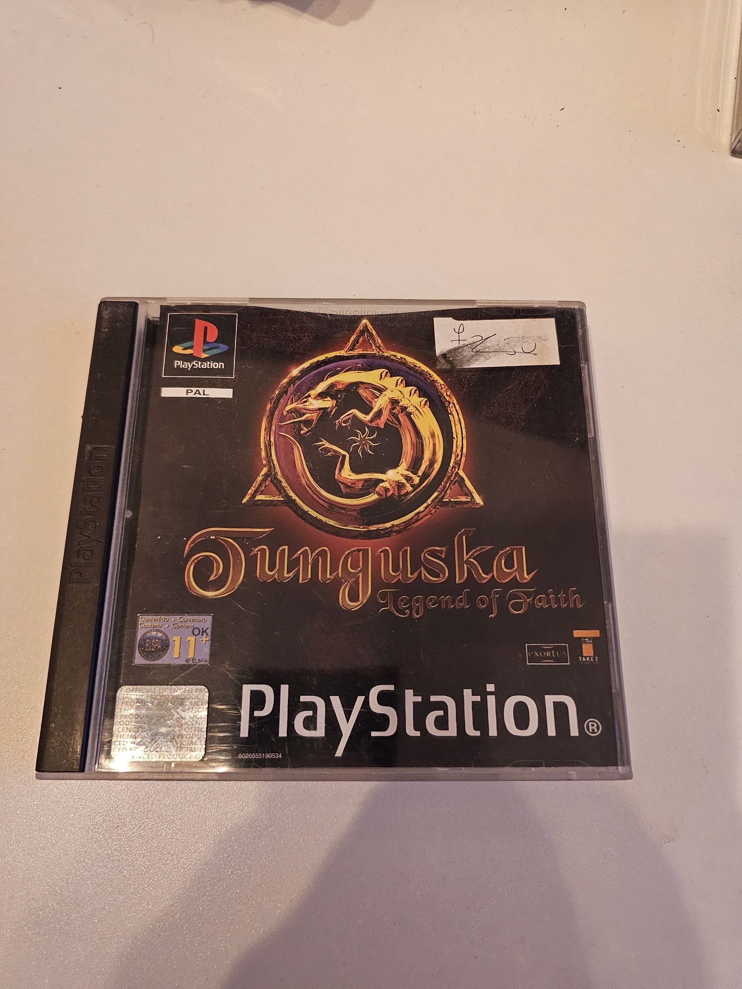 Tunguska psx playstation 3xA komplet