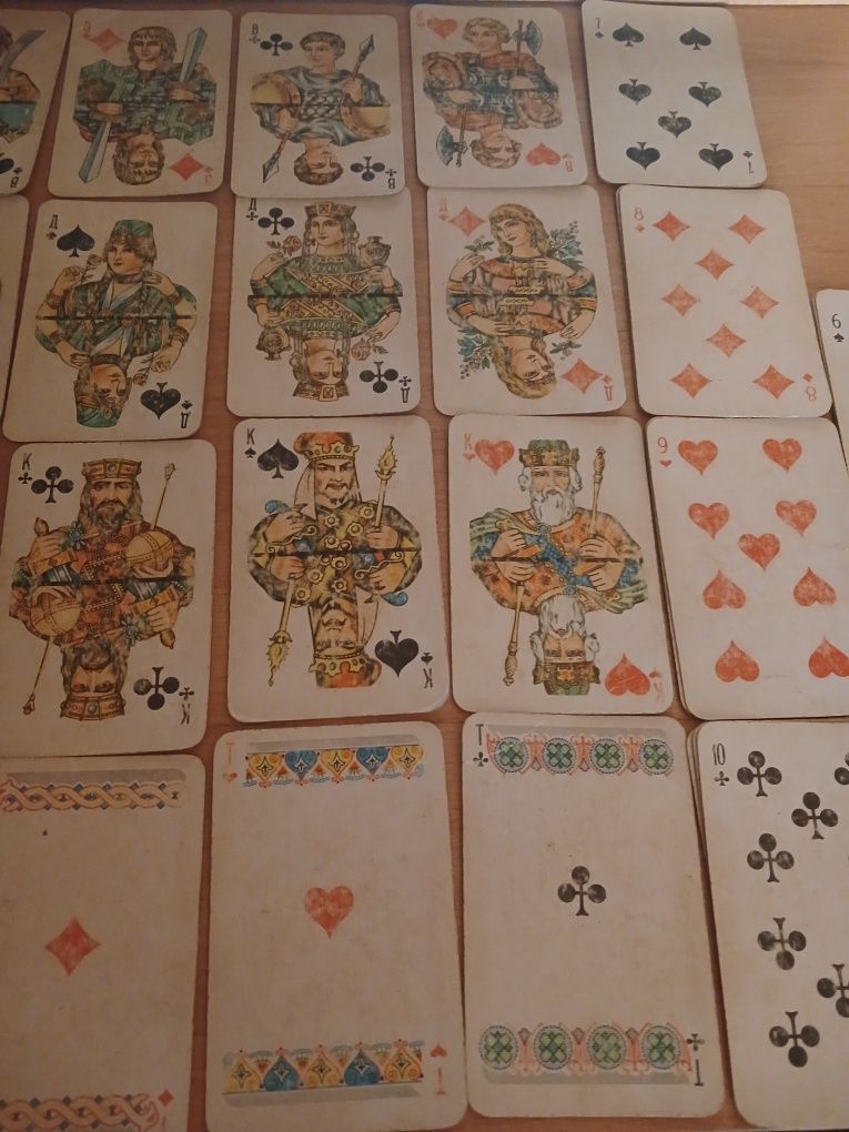 Карты игральные сувенирные 1989