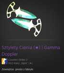 kosa nóż do gry CS-GO Sztylety Cienia Gamma Doppler FN