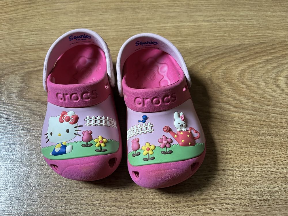 Крокси crocs c 8 наш 25р, стопа 15 см,оригінал