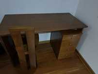 Conjunto moveis quarto madeira maciça Cerne vendo separado