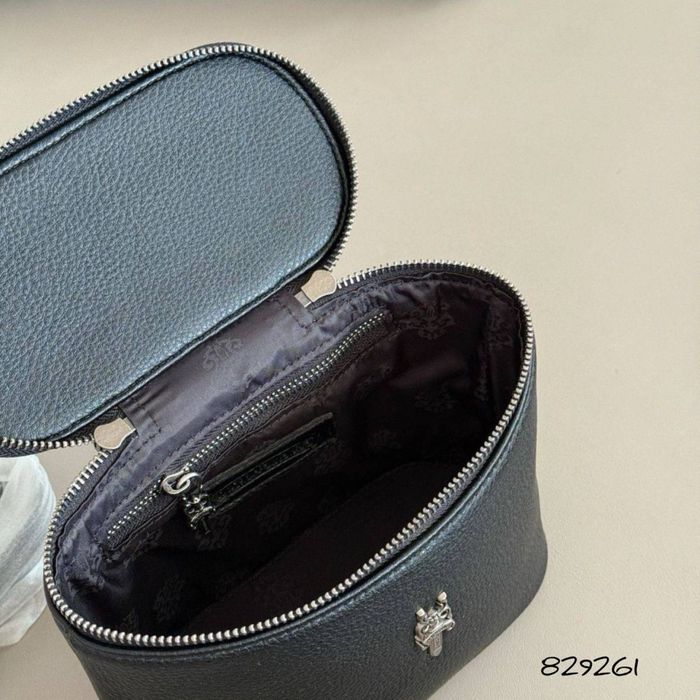 Сумка валізка Хром натур Шкіра люкс