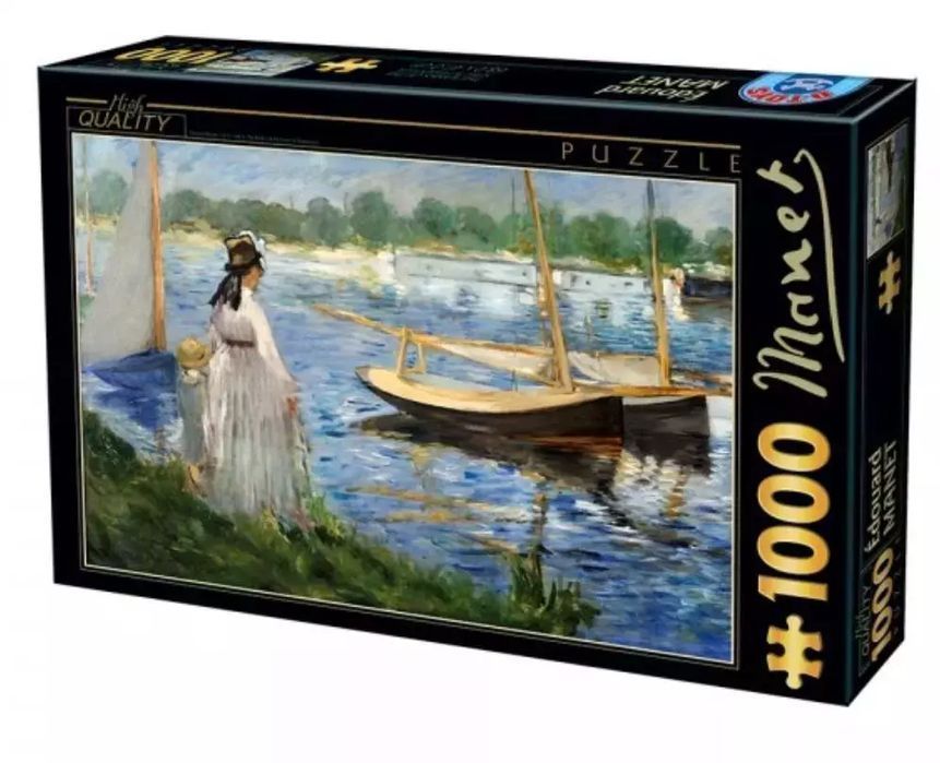 Puzzle 1000 Elementów. Manet, Spacer Nad Jeziorem