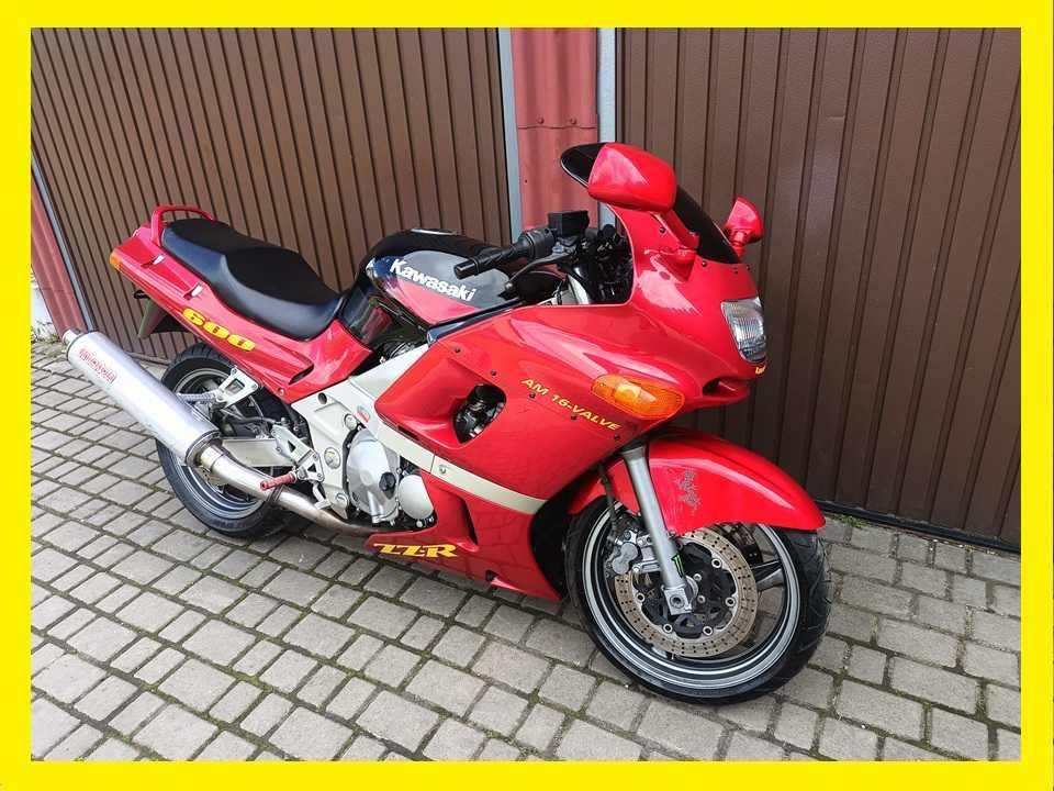 Ładna ZZr 600 z Nemiec , wydech micron, MOTOCYKLE ŻURAWICE