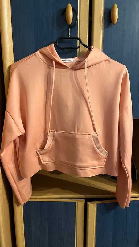 Cieńka bluza crop top cropp S